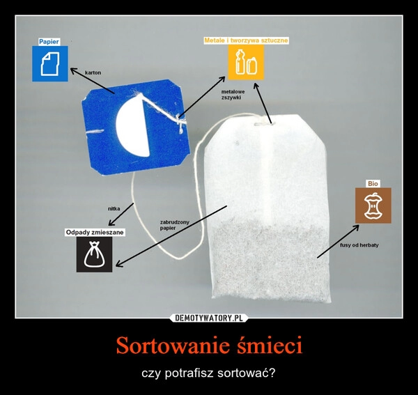 
    Sortowanie śmieci