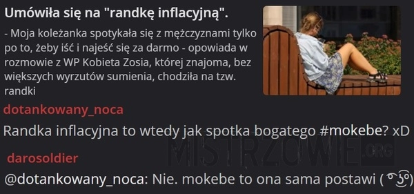 
    Randka inflacyjna