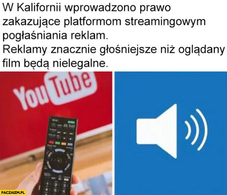 
    W Kalifornii zakazano platformom streamingowym podgłaśniania reklam