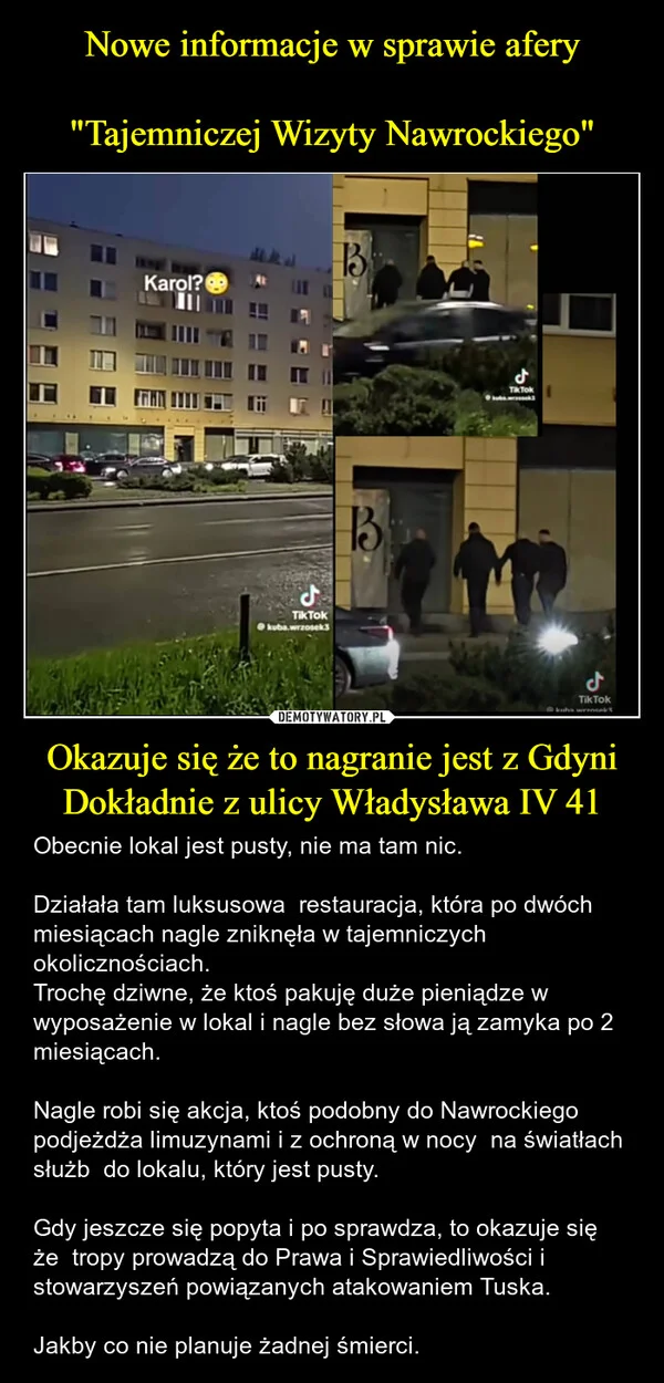 
    Nowe informacje w sprawie afery 