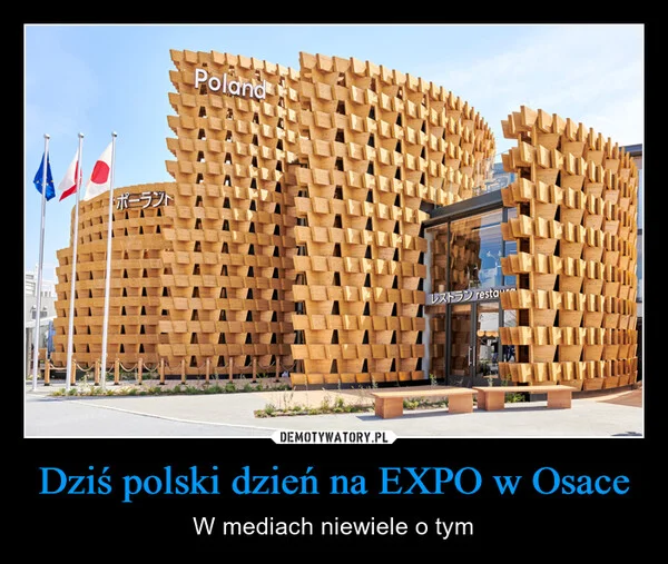 
    Dziś polski dzień na EXPO w Osace