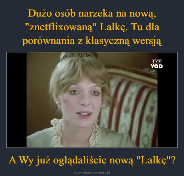 
    Dużo osób narzeka na nową, 