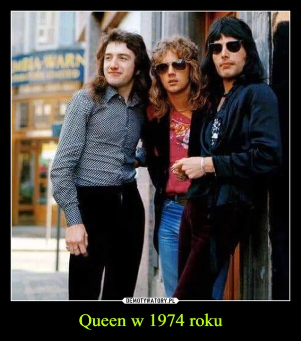 
    Queen w 1974 roku