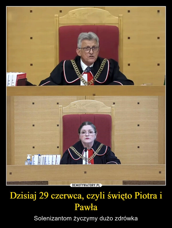 
    Dzisiaj 29 czerwca, czyli święto Piotra i Pawła