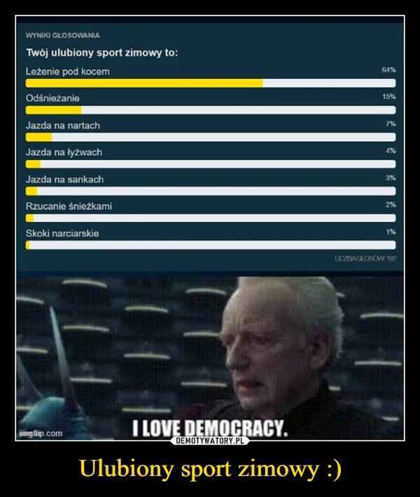 
    Ulubiony sport zimowy :)