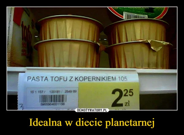 
    Idealna w diecie planetarnej