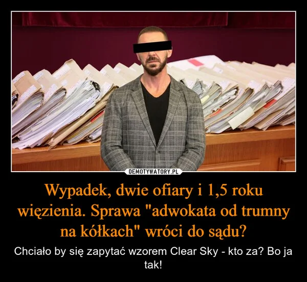 Wypadek, dwie ofiary i 1,5 roku więzienia. Sprawa 