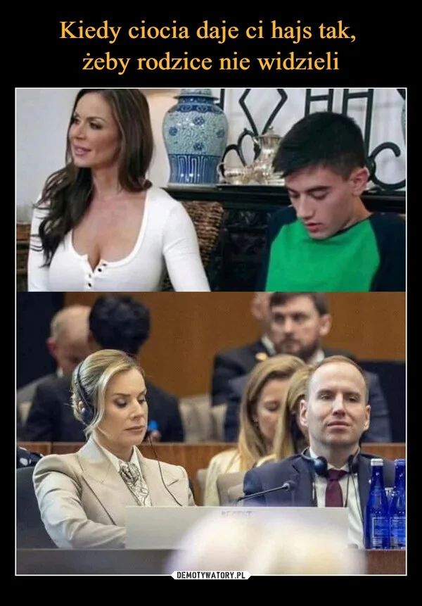 
    Kiedy ciocia daje ci hajs tak, żeby rodzice nie widzieli