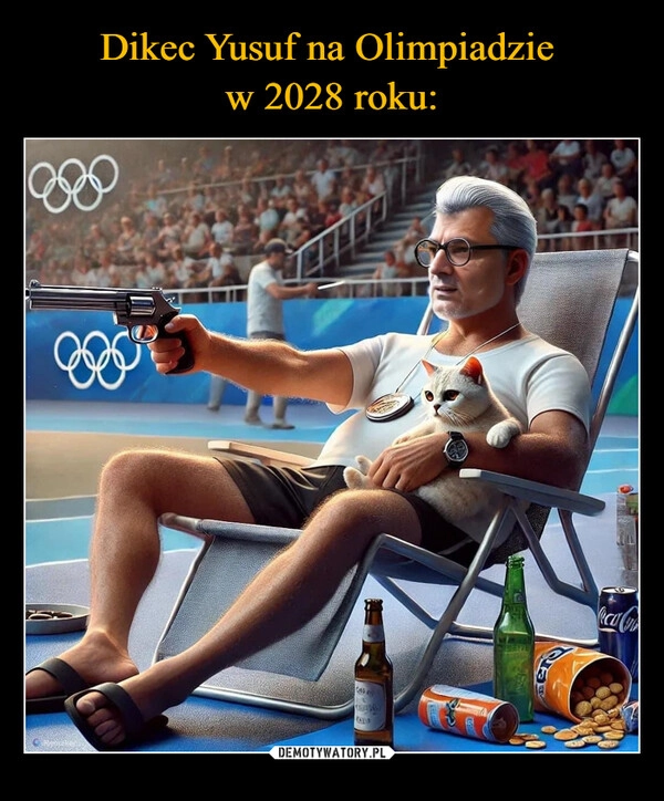 
    Dikec Yusuf na Olimpiadzie 
w 2028 roku: