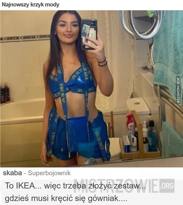 
    Najnowszy krzyk mody