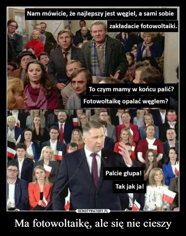 
    Ma fotowoltaikę, ale się nie cieszy