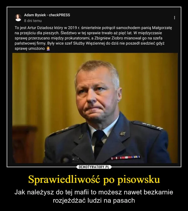 Sprawiedliwość po pisowsku