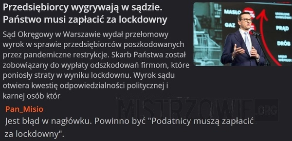 
    Przedsiębiorcy wygrywają w sądzie