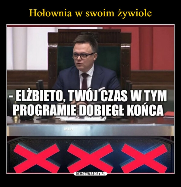 
    Hołownia w swoim żywiole