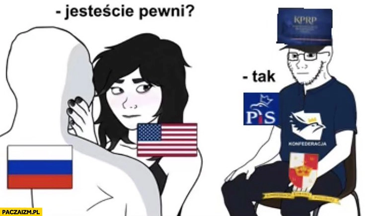 Konfederacja PiS Braun jesteście pewni? Tak USA z rosją