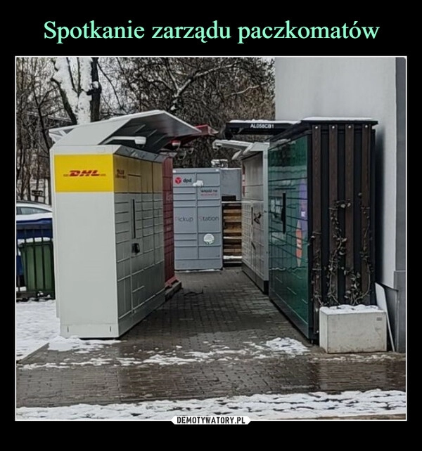 
    Spotkanie zarządu paczkomatów 