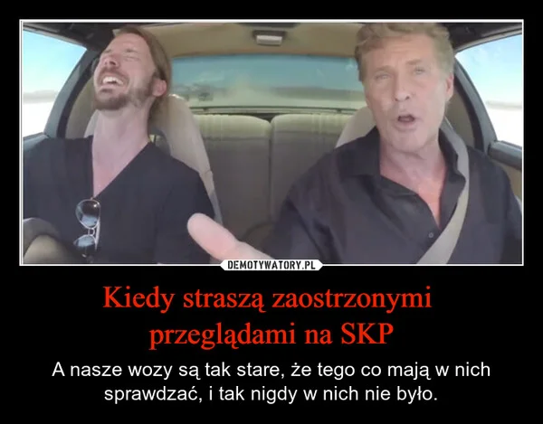 
    Kiedy straszą zaostrzonymi przeglądami na SKP