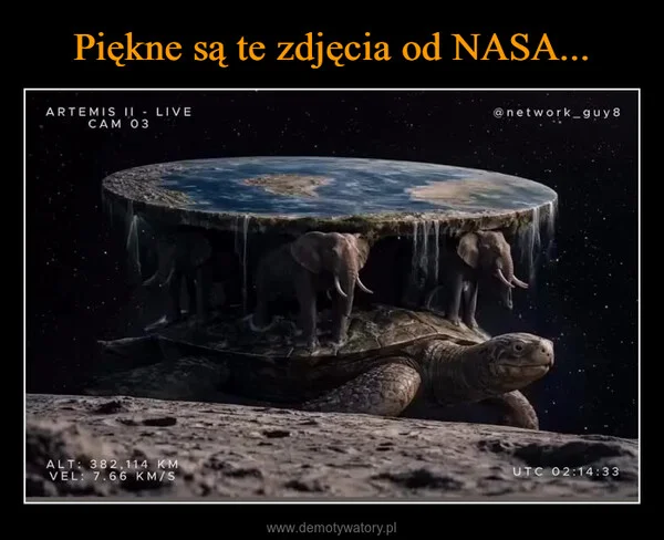 
    Piękne są te zdjęcia od NASA...