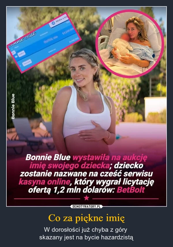 Co za piękne imię