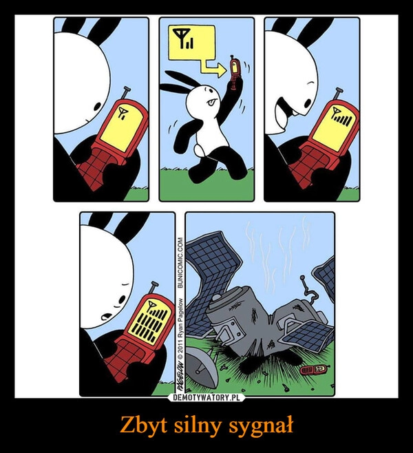 
    Zbyt silny sygnał