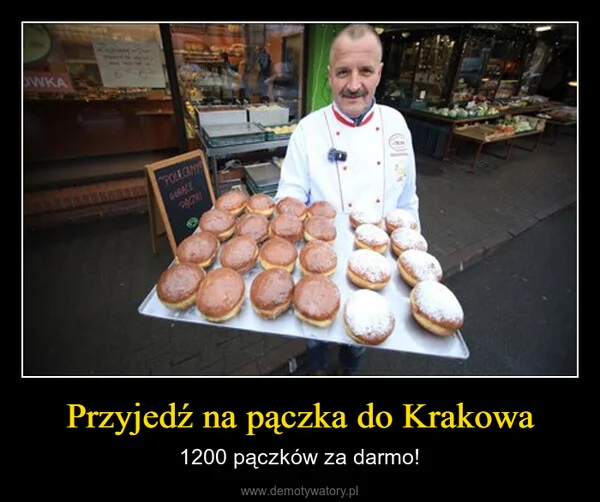 Przyjedź na pączka do Krakowa