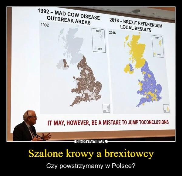 
    Szalone krowy a brexitowcy