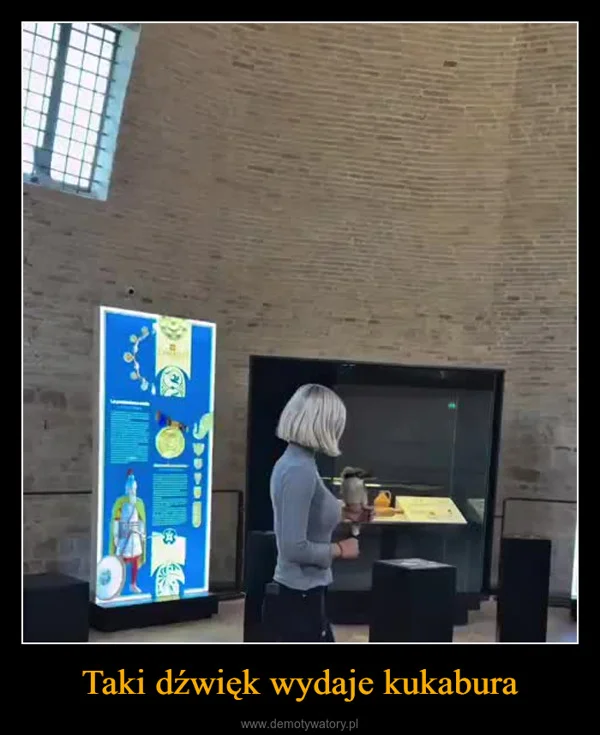 
    Taki dźwięk wydaje kukabura