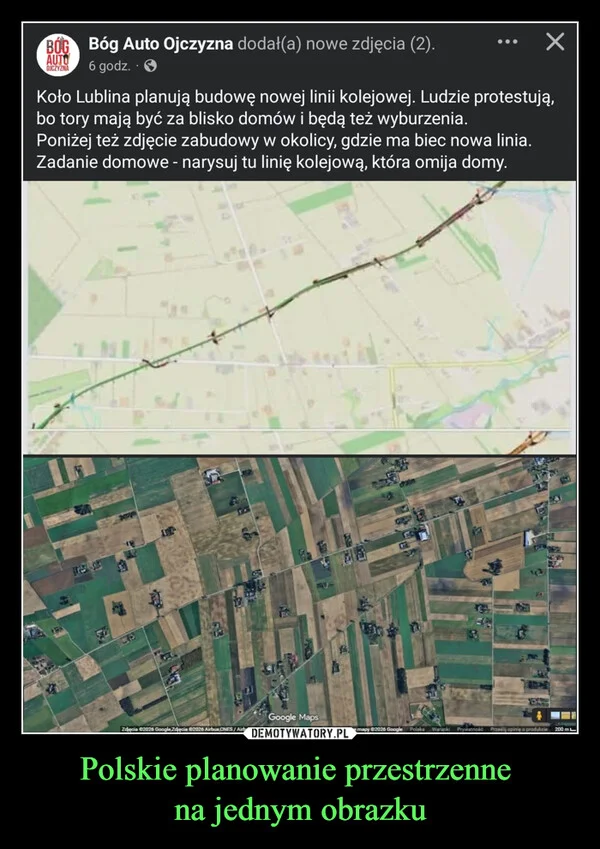 
    Polskie planowanie przestrzenne na jednym obrazku