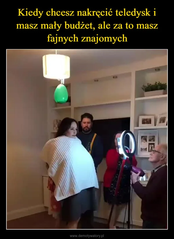 
    Kiedy chcesz nakręcić teledysk i masz mały budżet, ale za to masz fajnych znajomych