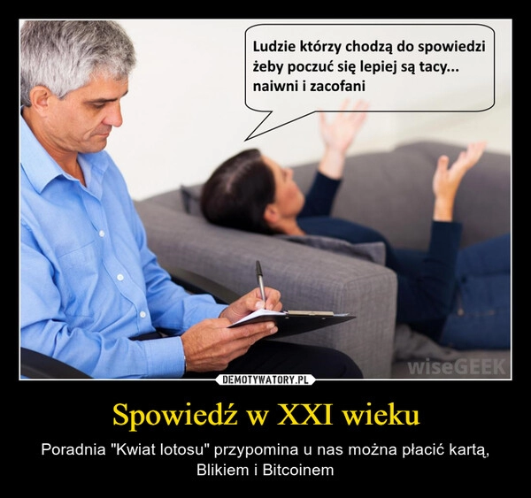 
    Spowiedź w XXI wieku