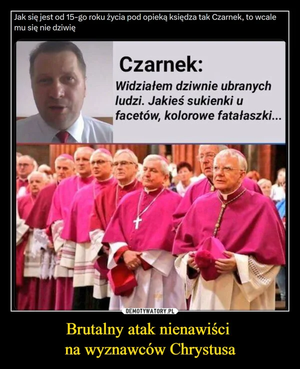 
    Brutalny atak nienawiści na wyznawców Chrystusa
