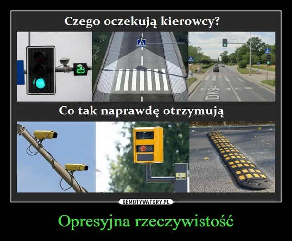 
    Opresyjna rzeczywistość