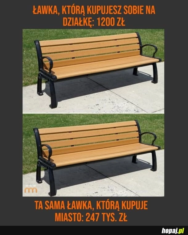 
    Ławka