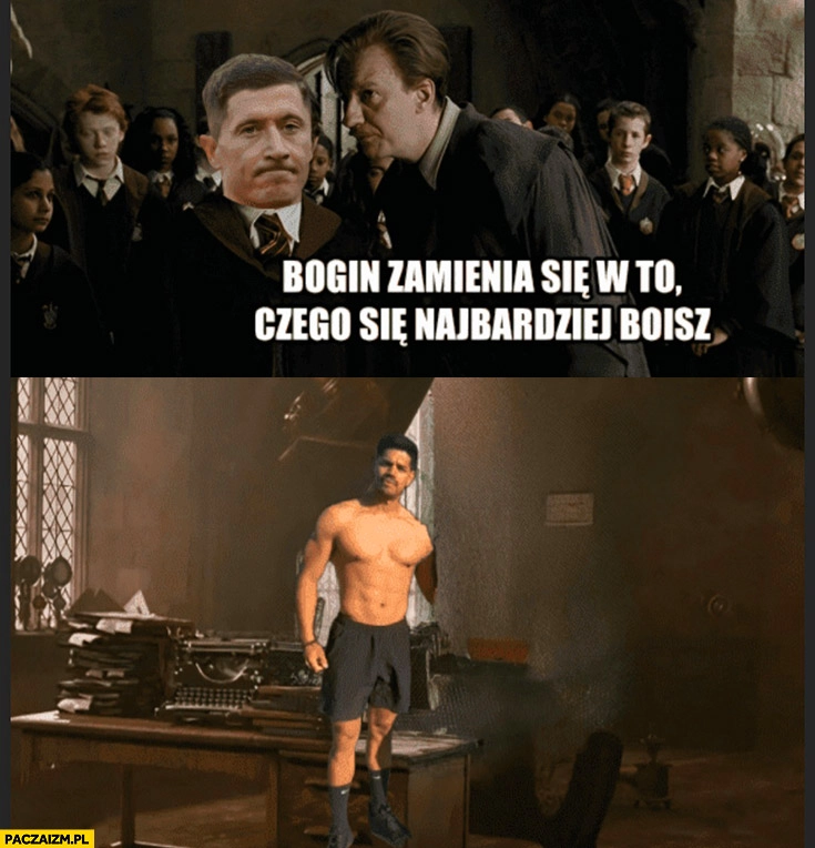 
    Lewandowski Bogin zamienia się w to czego się najbardziej boisz Alvaro trener Anki