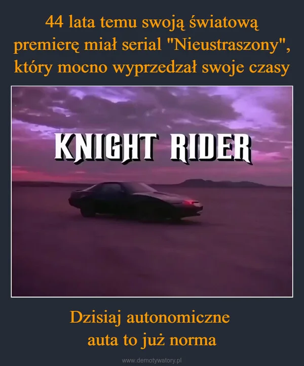 44 lata temu swoją światową premierę miał serial 