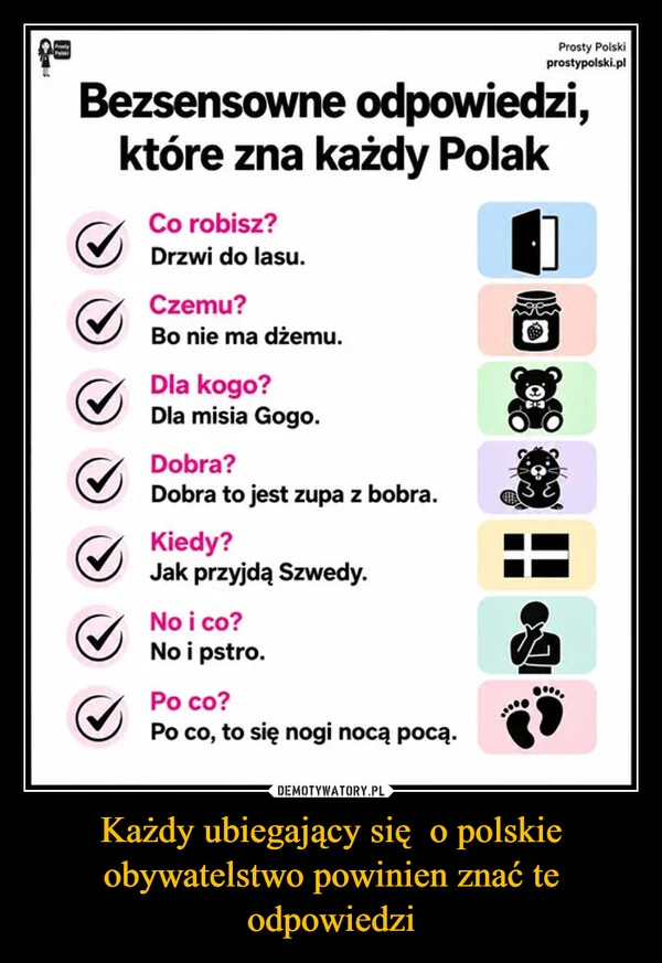 Każdy ubiegający się o polskie obywatelstwo powinien znać te odpowiedzi