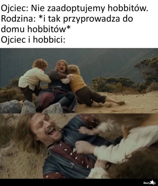 
    Ojciec i hobbici 