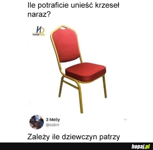 
    Krzesła