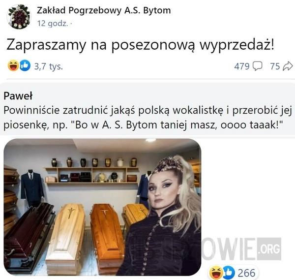 
    Wyprzedaż