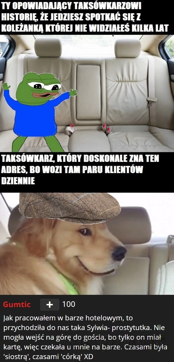 
    Taksówkarz wie