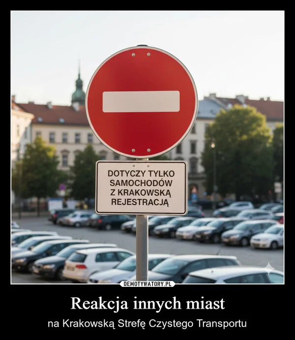 Reakcja innych miast