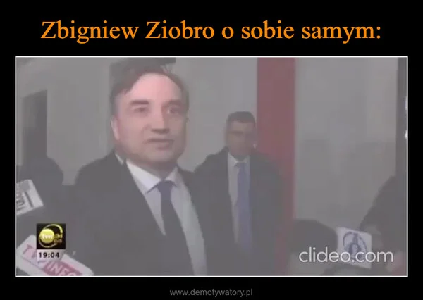 
    Zbigniew Ziobro o sobie samym: