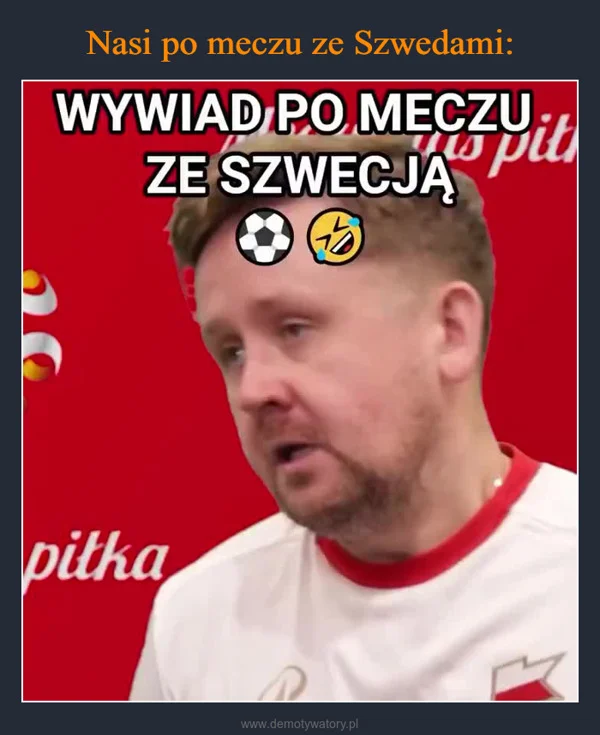 Nasi po meczu ze Szwedami: