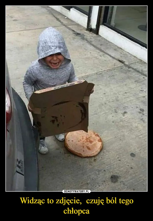 
    Widząc to zdjęcie, czuję ból tego chłopca