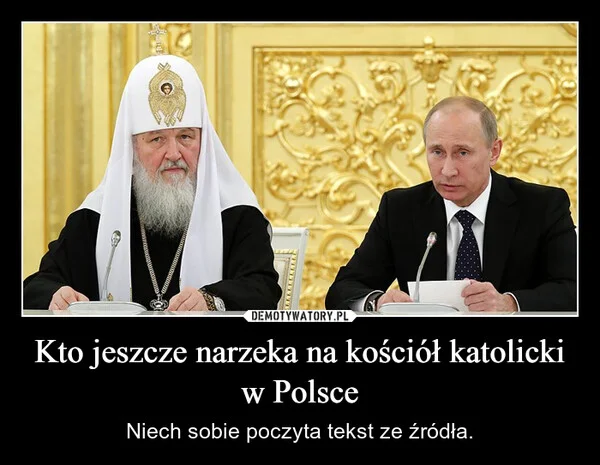 
    Kto jeszcze narzeka na kościół katolicki w Polsce