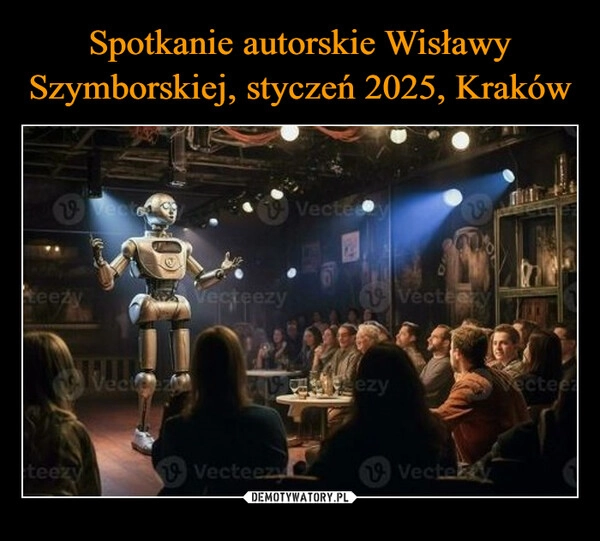 
    Spotkanie autorskie Wisławy Szymborskiej, styczeń 2025, Kraków