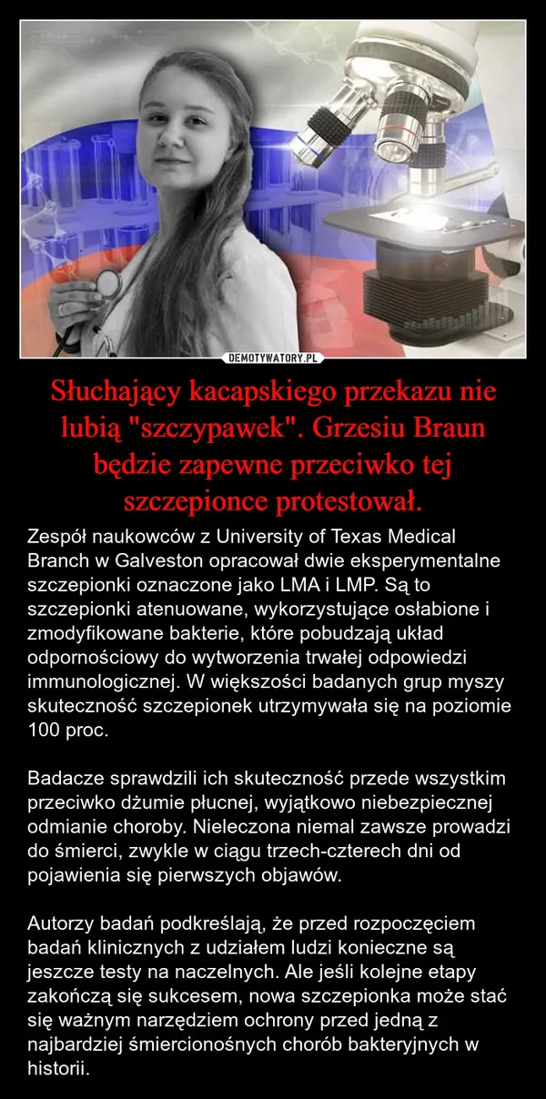 
    Słuchający kacapskiego przekazu nie lubią 