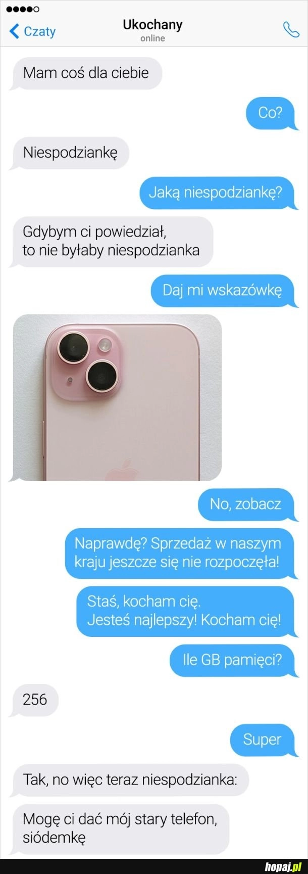 
    Niespodzianka