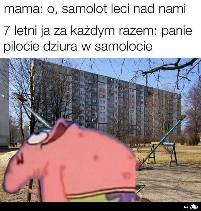 
    Dzieciństwo i samoloty 