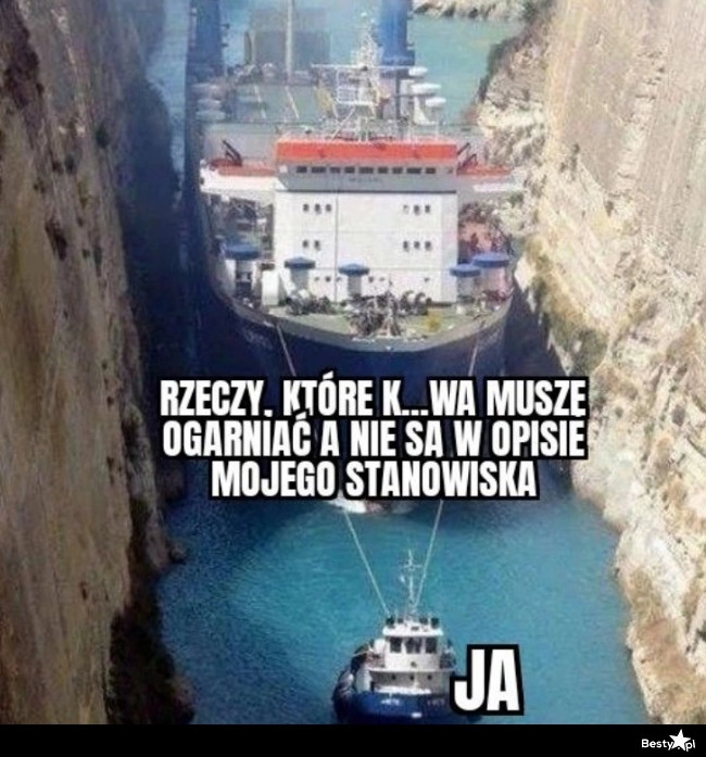 
    Niektóre miejsca pacy już takie są 